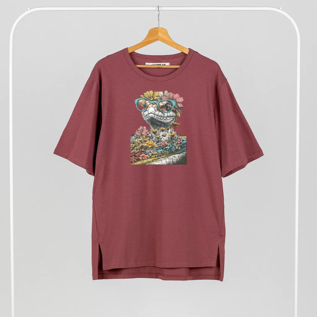 Marškinėliai „Ms Snake” ART.HAPPEAK - 4 Marškinėliai „Ms Snake” ART.HAPPEAK - 4