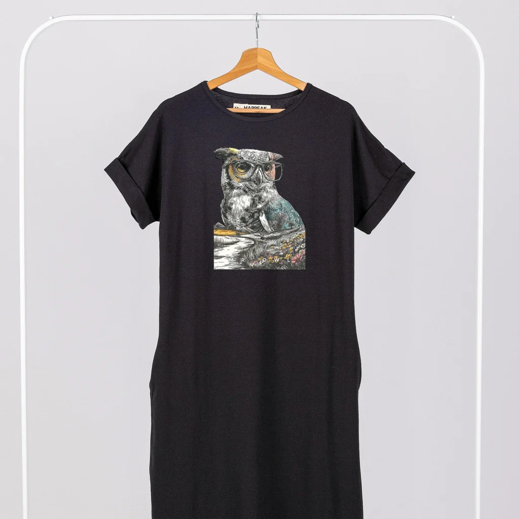 Ilga suknelė „Mr Owl” ART.HAPPEAK  - 1