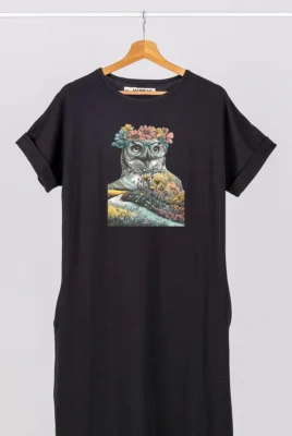 Ilga suknelė „Ms Owl” ART.HAPPEAK - 3 Ilga suknelė „Ms Owl” ART.HAPPEAK - 3