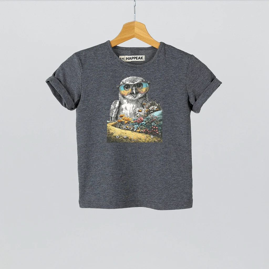 Marškinėliai „Owl Jr” ART.HAPPEAK  - 2