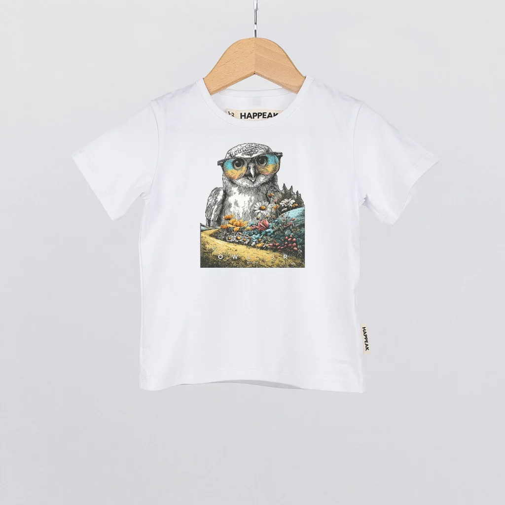 Marškinėliai „Owl Jr” ART.HAPPEAK  - 1