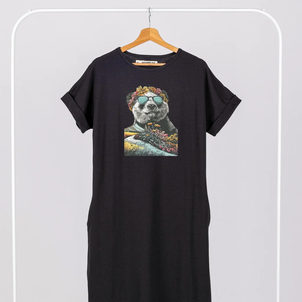 Ilga suknelė „Ms Panda” ART.HAPPEAK  - 3