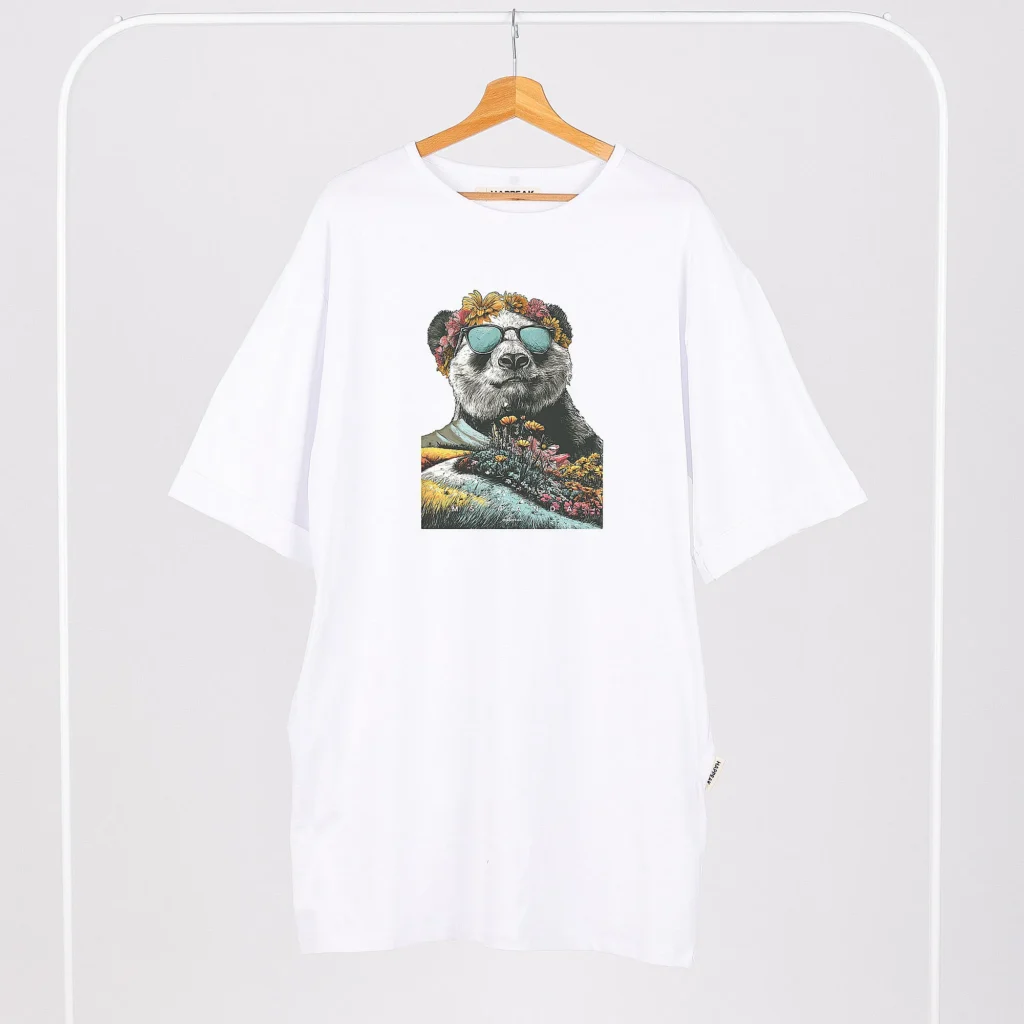 Trumpa suknelė „Ms Panda” ART.HAPPEAK  - 2
