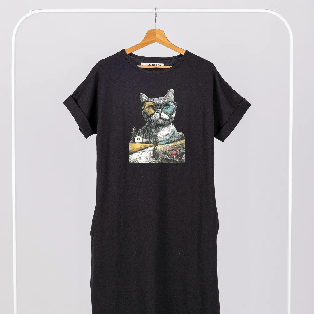 Ilga suknelė „Mr Cat” ART.HAPPEAK  - 2