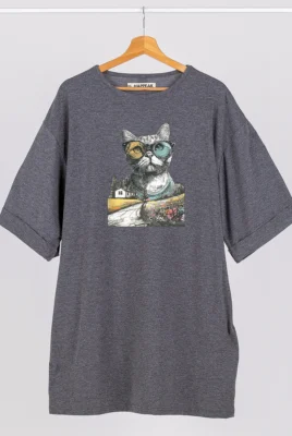 Trumpa suknelė „Mr Cat” ART.HAPPEAK - 3 Trumpa suknelė „Mr Cat” ART.HAPPEAK - 3