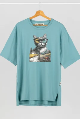 Marškinėliai „Mr Cat” ART.HAPPEAK - 2 Marškinėliai „Mr Cat” ART.HAPPEAK - 2