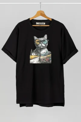 Marškinėliai „Mr Cat” ART.HAPPEAK - 3 Marškinėliai „Mr Cat” ART.HAPPEAK - 3