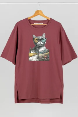 Marškinėliai „Mr Cat” ART.HAPPEAK - 4 Marškinėliai „Mr Cat” ART.HAPPEAK - 4