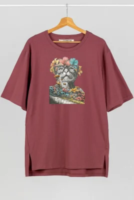 Marškinėliai „Ms Cat” ART.HAPPEAK  - 4