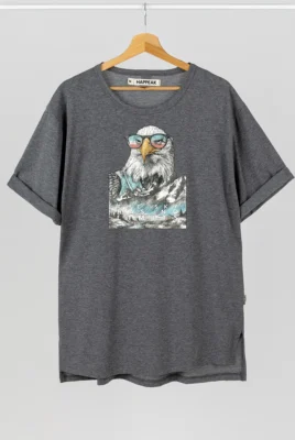 Marškinėliai „Mr Eagle” Drabužiai su spauda - 4 Marškinėliai „Mr Eagle” Drabužiai su spauda - 4