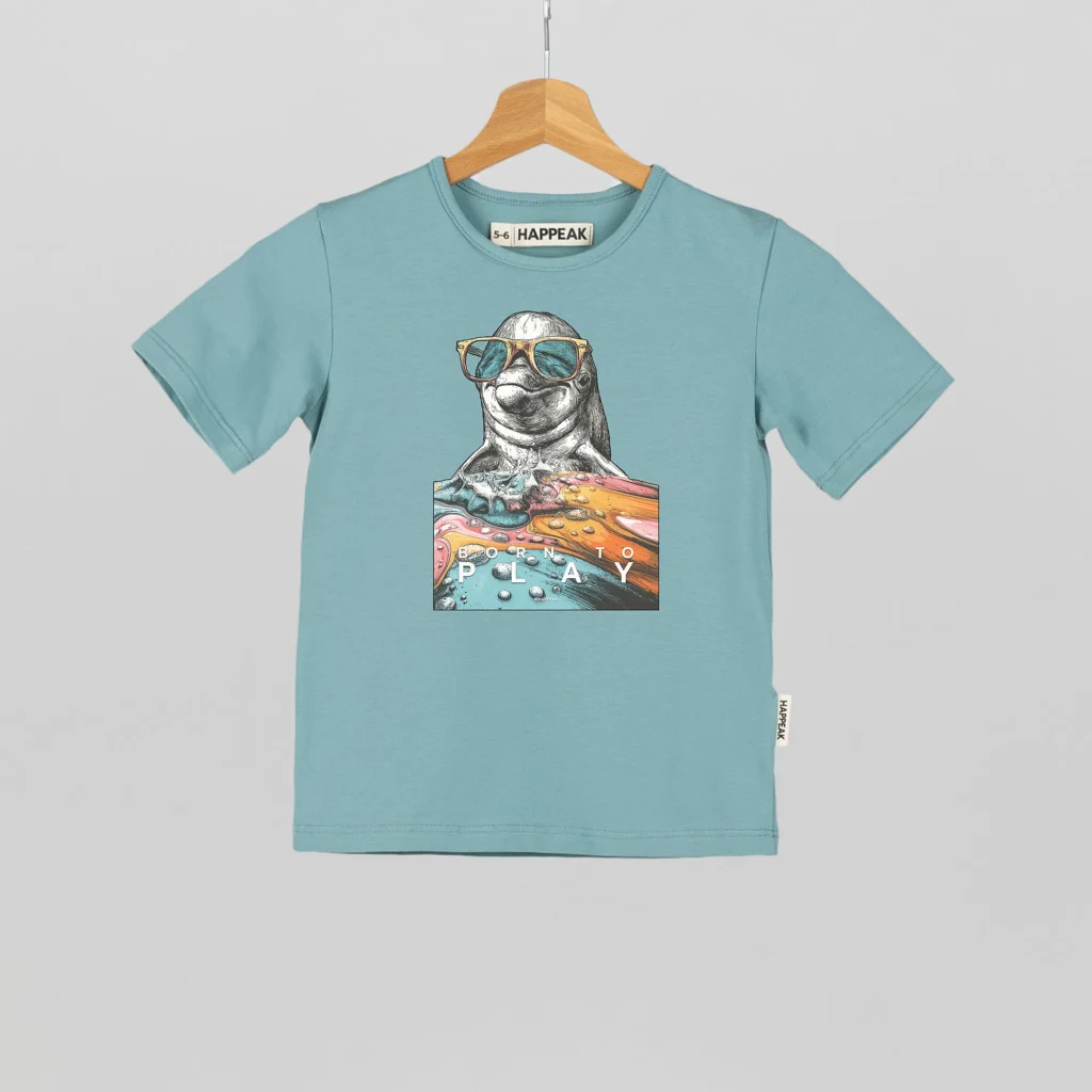 Marškinėliai „Dolphin Jr” ART.HAPPEAK  - 5