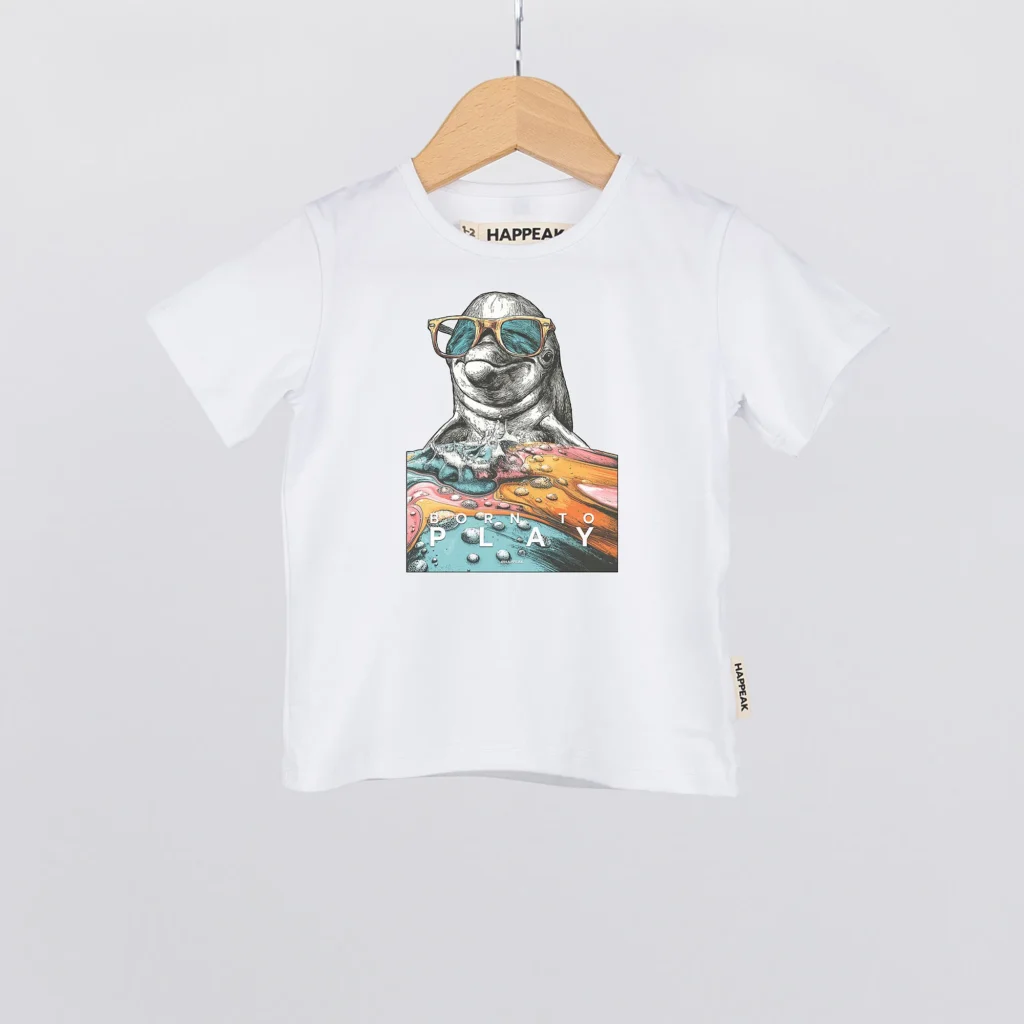 Marškinėliai „Dolphin Jr” ART.HAPPEAK  - 2