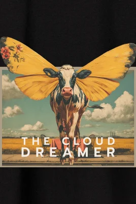 Marškinėliai „The cloud dreamer” ART.HAPPEAK  - 6 Marškinėliai „The cloud dreamer” ART.HAPPEAK  - 6