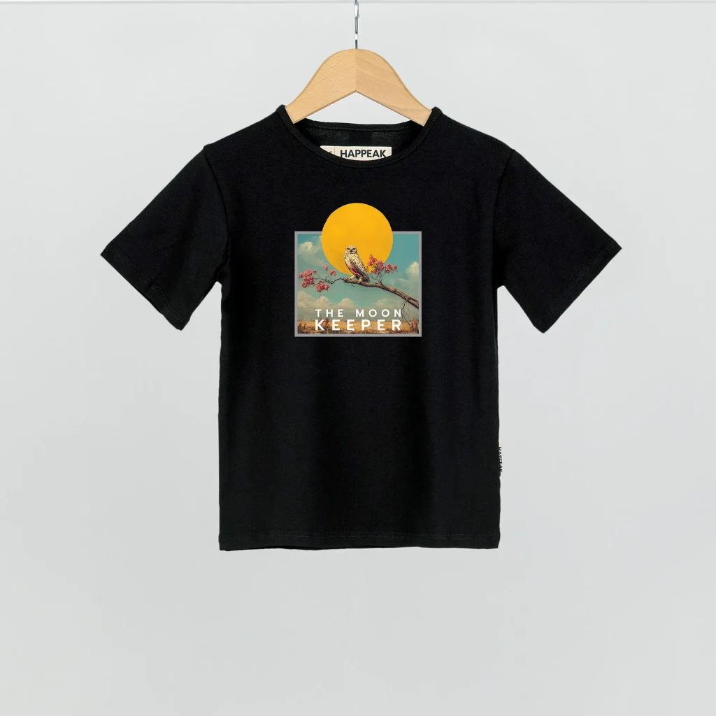 Marškinėliai „The moon keeper” ART.HAPPEAK  - 4 Marškinėliai „The moon keeper” ART.HAPPEAK  - 4