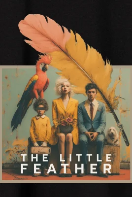 Marškinėliai „The little feather” ART.HAPPEAK  - 6 Marškinėliai „The little feather” ART.HAPPEAK  - 6