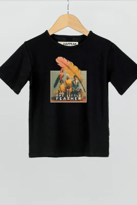 Marškinėliai „The little feather” ART.HAPPEAK  - 3 Marškinėliai „The little feather” ART.HAPPEAK  - 3