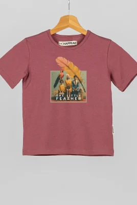 Marškinėliai „The little feather” ART.HAPPEAK  - 5 Marškinėliai „The little feather” ART.HAPPEAK  - 5