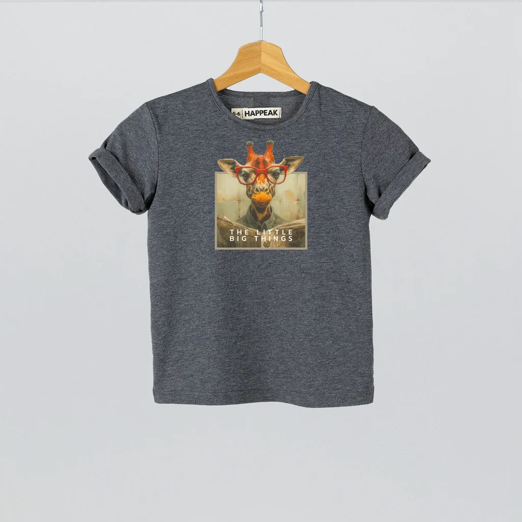 Marškinėliai „The little big things” Marškinėliai vaikams  - 3 Marškinėliai „The little big things” Marškinėliai vaikams  - 3