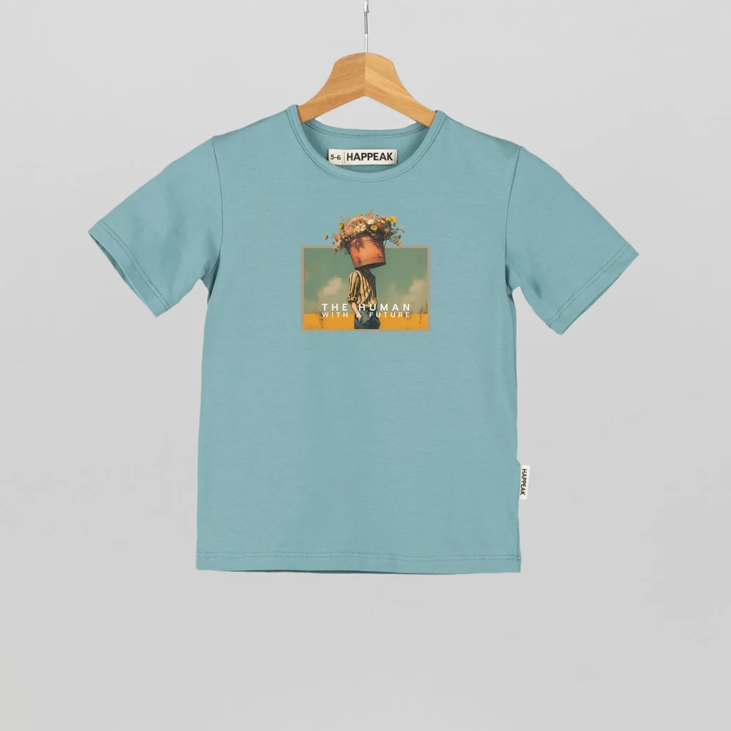 Marškinėliai „The human with future” ART.HAPPEAK  - 3 Marškinėliai „The human with future” ART.HAPPEAK  - 3