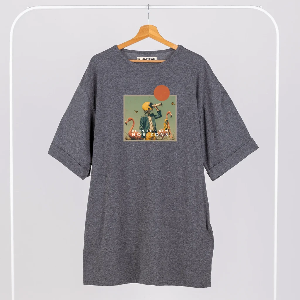 Trumpa suknelė „Born for new horizons” ART.HAPPEAK  - 3