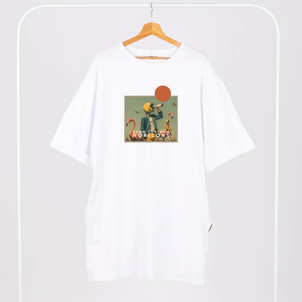 Trumpa suknelė „Born for new horizons” ART.HAPPEAK  - 2