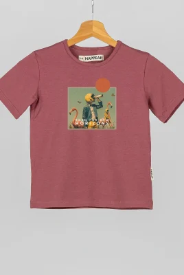 Marškinėliai „Born for new horizons” ART.HAPPEAK  - 3 Marškinėliai „Born for new horizons” ART.HAPPEAK  - 3