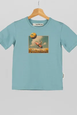 Marškinėliai „New horizons are calling” Marškinėliai vaikams  - 3 Marškinėliai „New horizons are calling” Marškinėliai vaikams  - 3