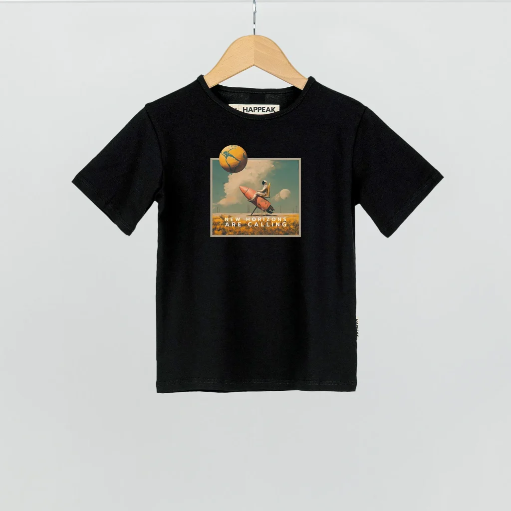 Marškinėliai „New horizons are calling” Marškinėliai vaikams  - 5 Marškinėliai „New horizons are calling” Marškinėliai vaikams  - 5
