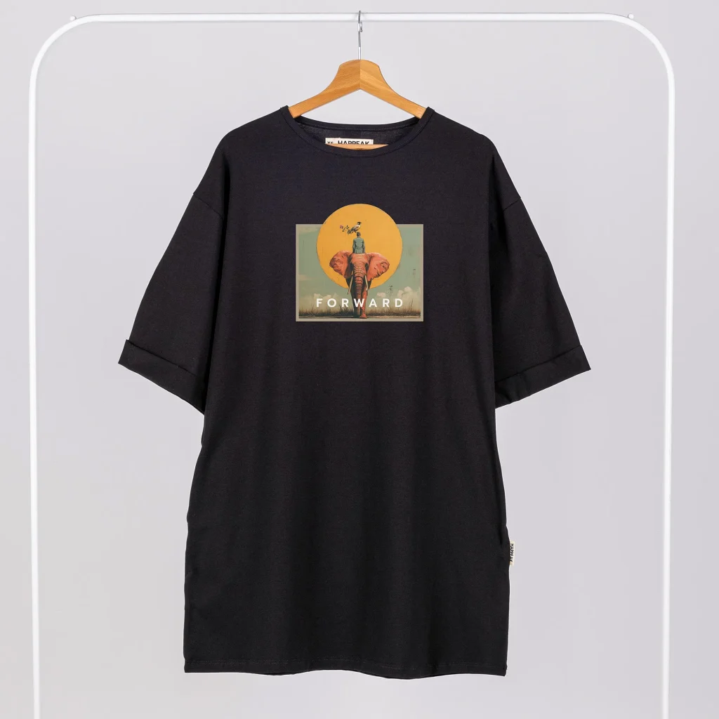 Trumpa suknelė „Time to move forward” ART.HAPPEAK  - 2 Trumpa suknelė „Time to move forward” ART.HAPPEAK  - 2