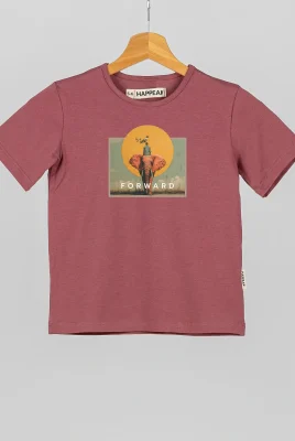 Marškinėliai „Time to move forward” Marškinėliai vaikams  - 3 Marškinėliai „Time to move forward” Marškinėliai vaikams  - 3