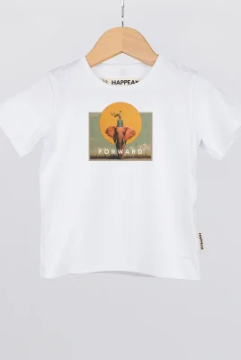 Marškinėliai „Time to move forward” Marškinėliai vaikams  - 2 Marškinėliai „Time to move forward” Marškinėliai vaikams  - 2