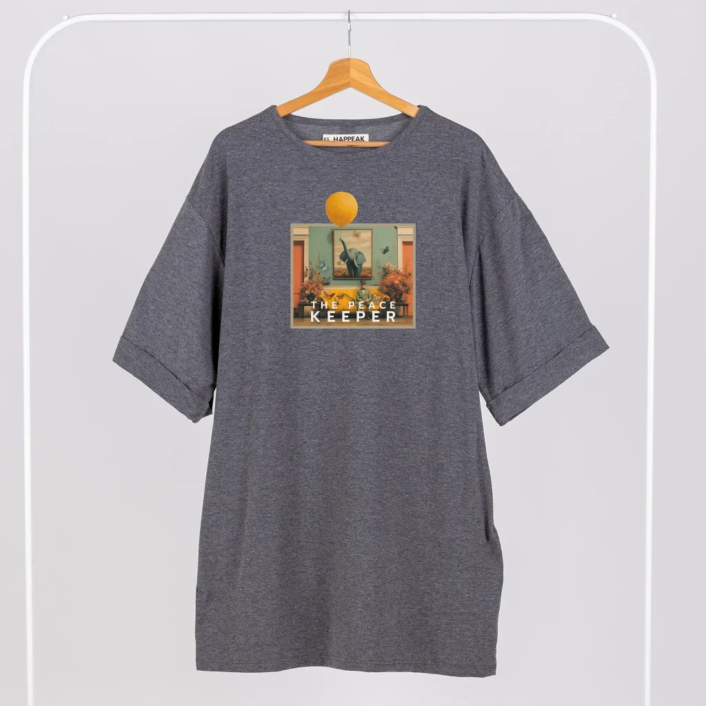 Trumpa suknelė „Peace keeper” ART.HAPPEAK  - 3