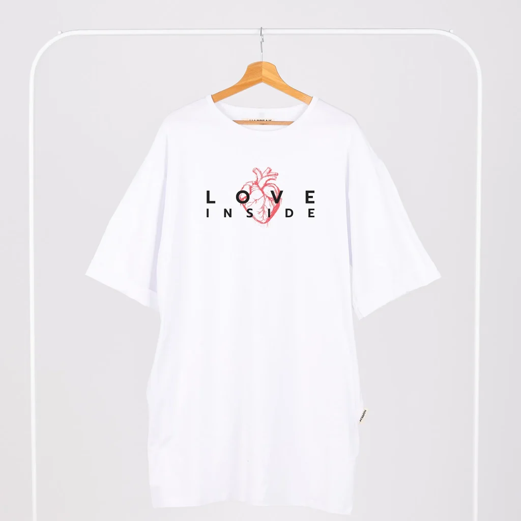 Trumpa suknelė „Love inside” ART.HAPPEAK  - 2