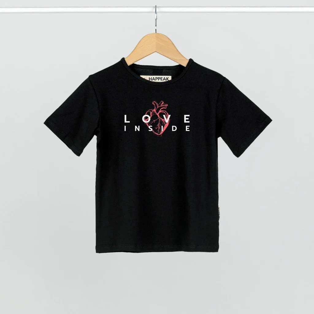 Marškinėliai „Love inside” ART.HAPPEAK  - 5