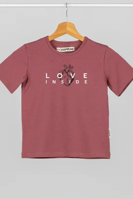 Marškinėliai „Love inside” ART.HAPPEAK - 2 Marškinėliai „Love inside” ART.HAPPEAK - 2