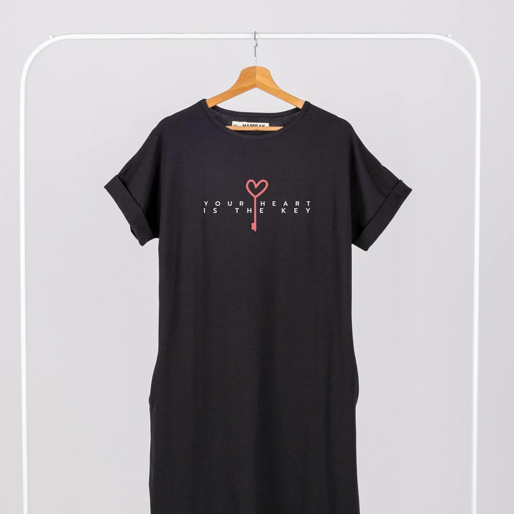 Ilga suknelė „Heart is the key” ART.HAPPEAK  - 1