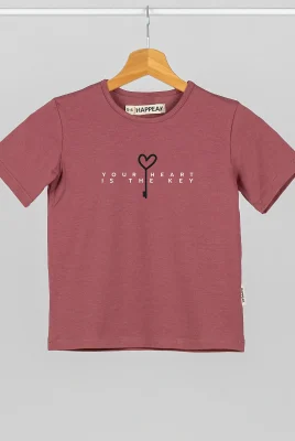 Marškinėliai „Heart is the key” ART.HAPPEAK  - 7