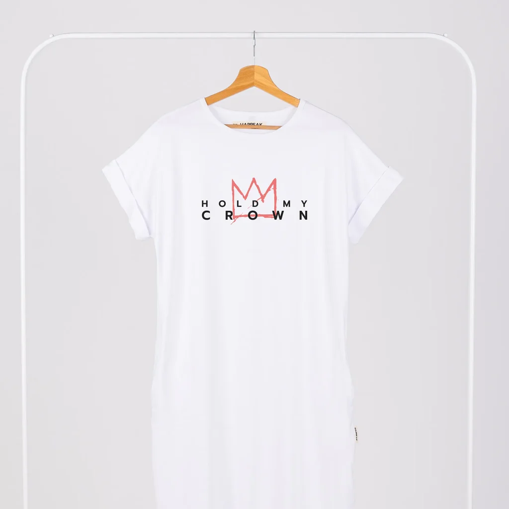 Ilga suknelė „Hold my crown” Suknelės su spauda  - 3