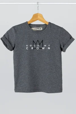 Marškinėliai „Hold my crown” ART.HAPPEAK - 8 Marškinėliai „Hold my crown” ART.HAPPEAK - 8