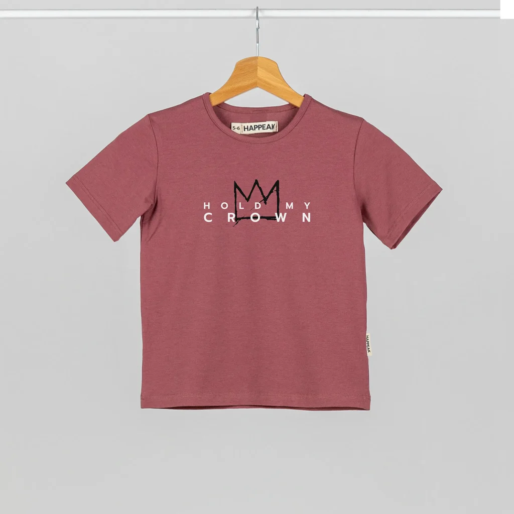 Marškinėliai „Hold my crown” Drabužiai su spauda  - 7