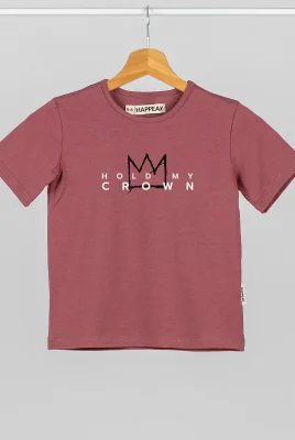 Marškinėliai „Hold my crown” ART.HAPPEAK - 7 Marškinėliai „Hold my crown” ART.HAPPEAK - 7