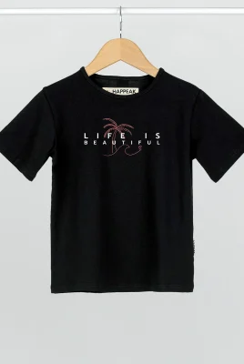 Marškinėliai „Life is beautiful” ART.HAPPEAK  - 3