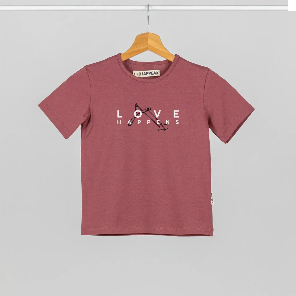 Marškinėliai „Love happens” ART.HAPPEAK  - 7