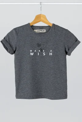 Marškinėliai „Make a wish” ART.HAPPEAK - 7 Marškinėliai „Make a wish” ART.HAPPEAK - 7