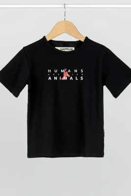Marškinėliai „Humans are also animals” ART.HAPPEAK  - 7