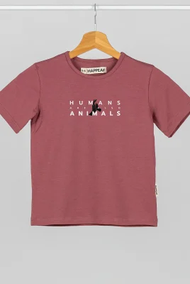 Marškinėliai „Humans are also animals” ART.HAPPEAK  - 2