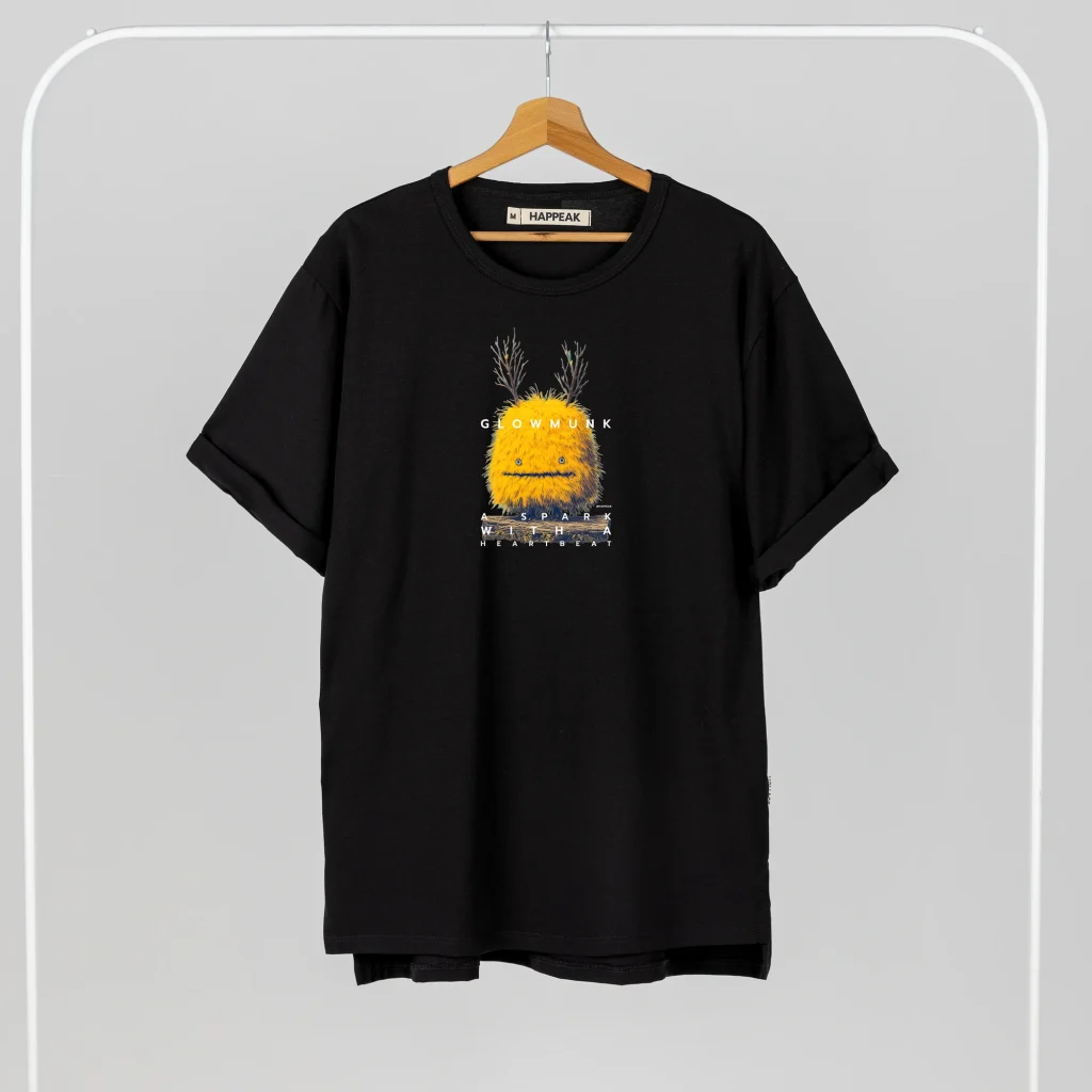 Marškinėliai „Glowmunk” Marškinėliai su spauda - 1 Marškinėliai „Glowmunk” Marškinėliai su spauda - 1