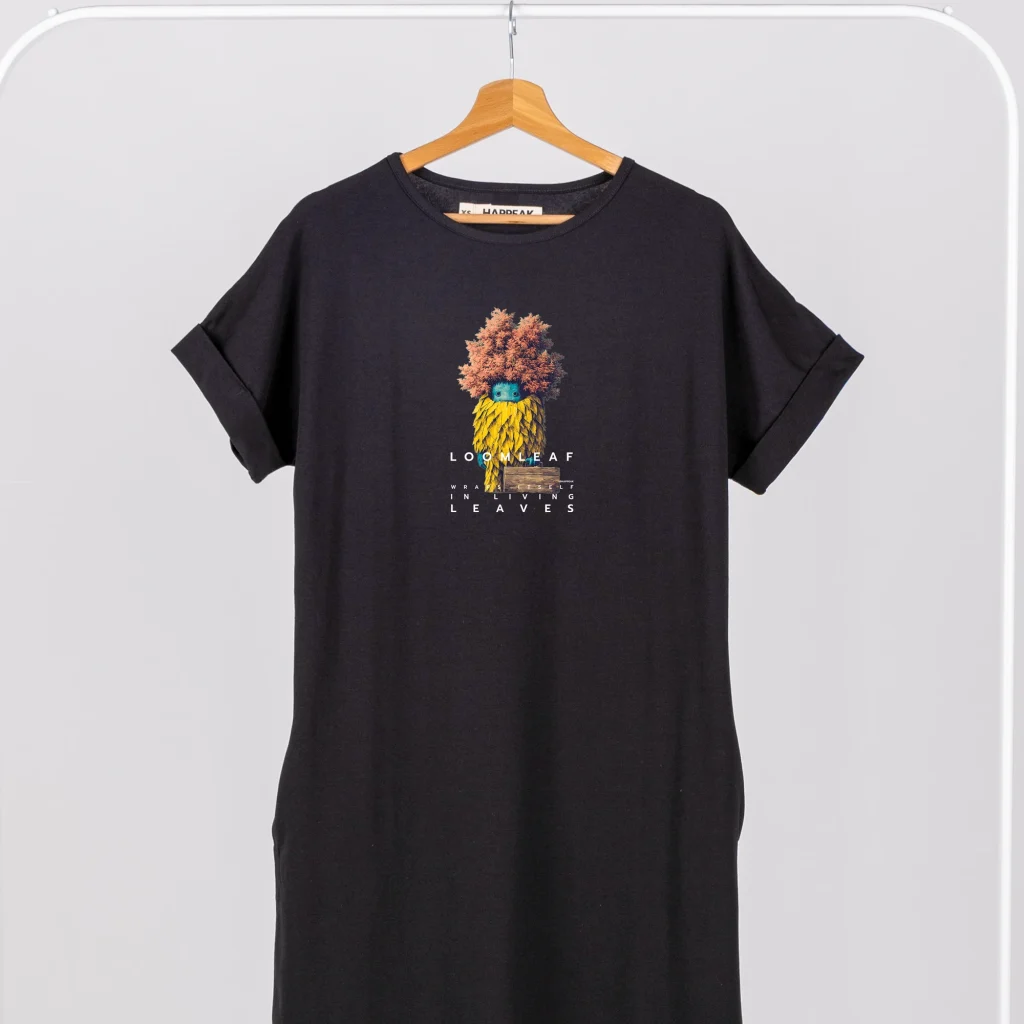 Ilga suknelė „Loomleaf” ART.HAPPEAK  - 1