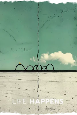 Džemperis „Life happens” ART.HAPPEAK - 3 Džemperis „Life happens” ART.HAPPEAK - 3