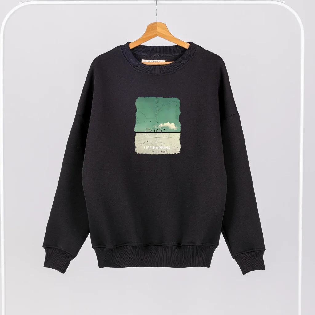 Džemperis „Life happens” ART.HAPPEAK - 1 Džemperis „Life happens” ART.HAPPEAK - 1